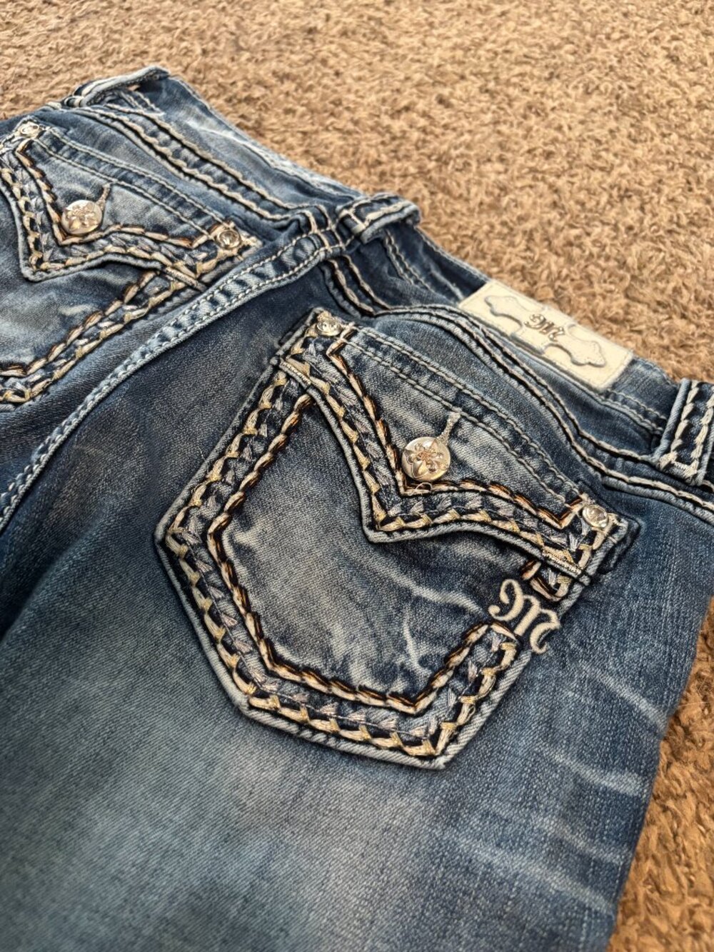 Miss Me Cropped Skinny Jeans